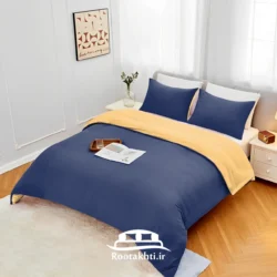 سرویس روتختی دورنگ خردلی گرم و سرمهای سلطنتی