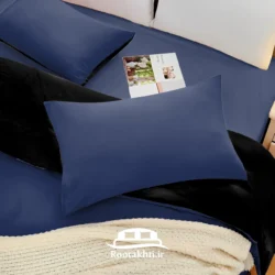 سرویس روتختی سرمه ای مشکی