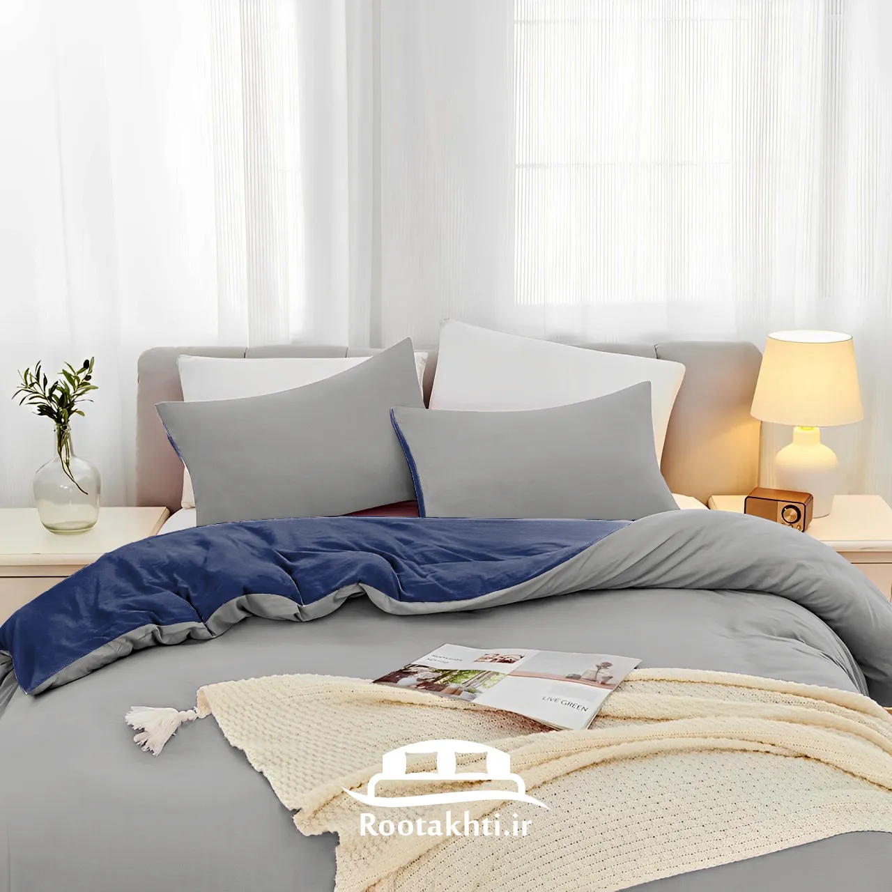 روتختی سرمه‌ای طوسی