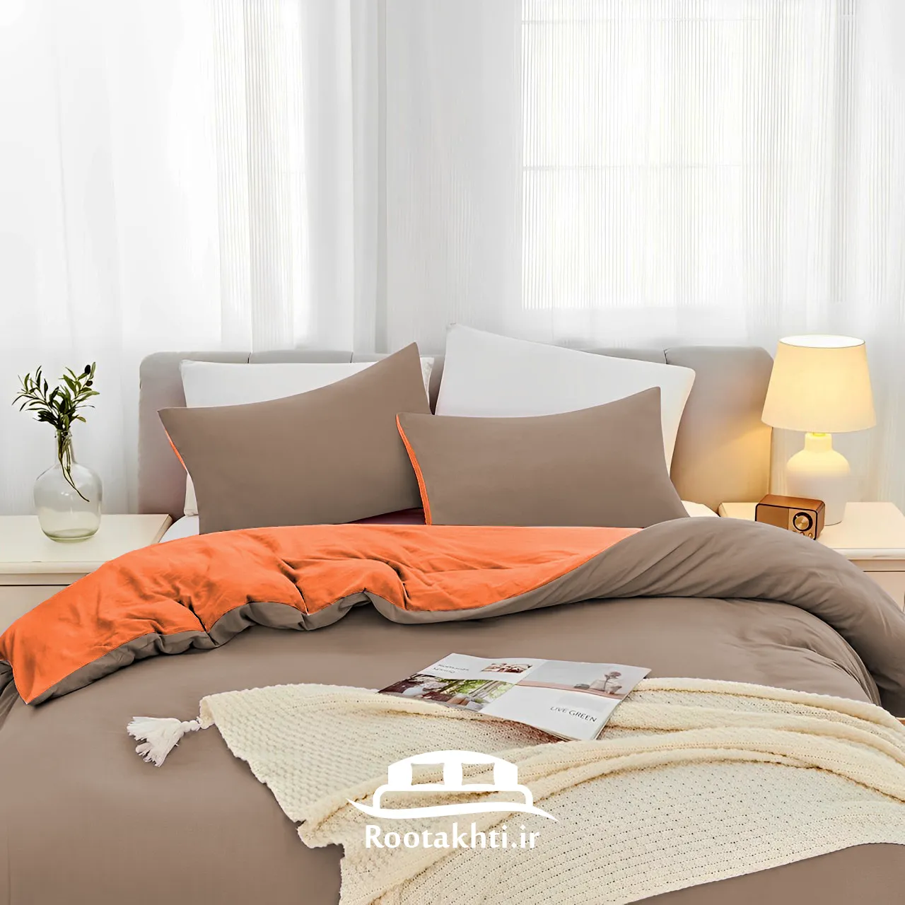 روتختی نارنجی بژ روتختی نارنجی بژ