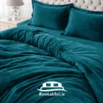 روتختی مخمل آبی فیروزه ای