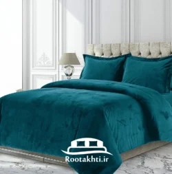 روتختی مخمل آبی فیروزه ای