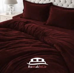 روتختی مخمل عنابی