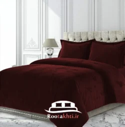 روتختی مخمل عنابی