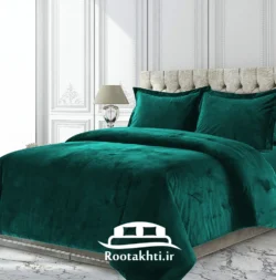 روتختی مخمل سبز پارسی
